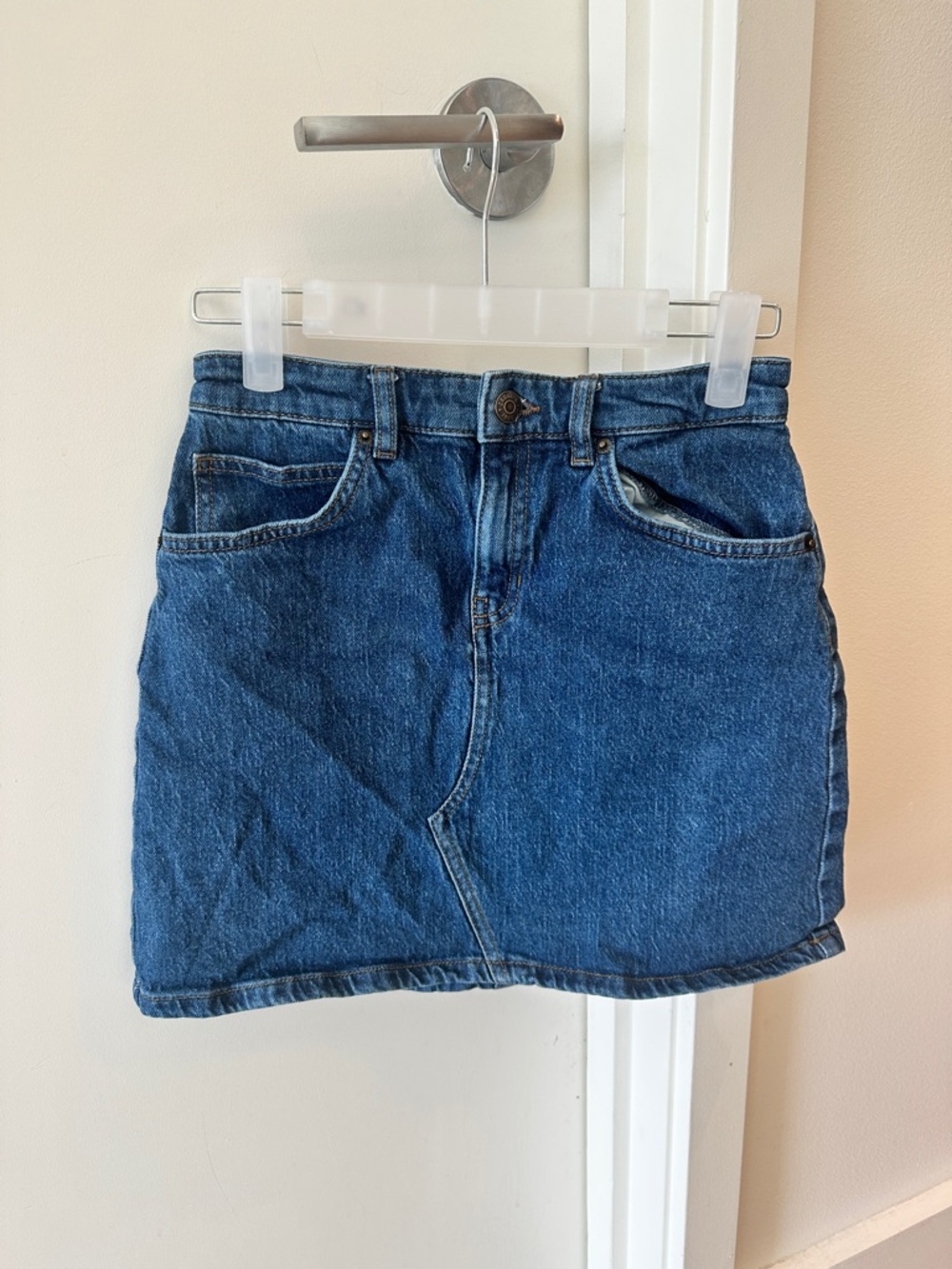 Zadig & Voltaire Blue Denim Mini Skirt - fits size 2